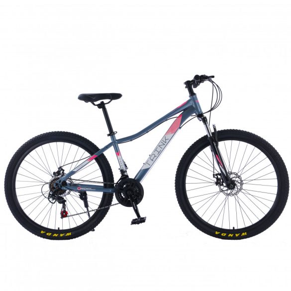 Trink B062-grey 26" Dámsky teleskopický MTB bicykel ​​s kotúčovými brzdami