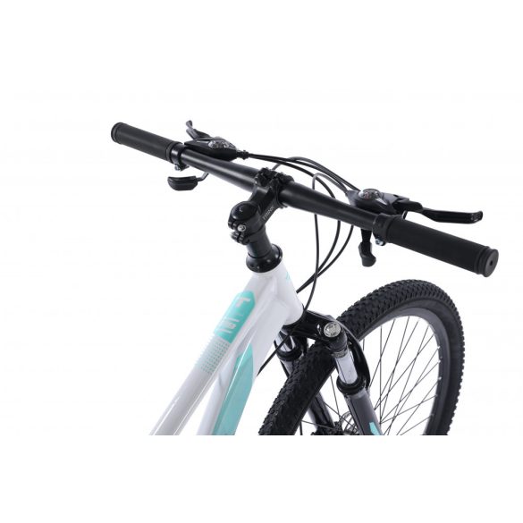 Trink B062-white 26" Dámsky teleskopický MTB bicykel ​​s kotúčovými brzdami