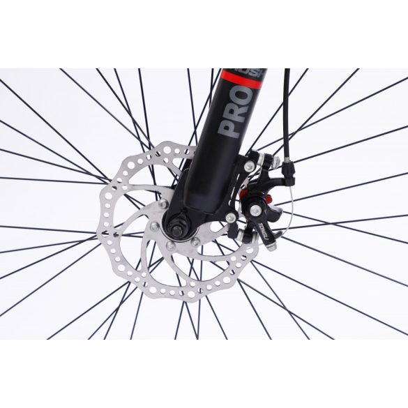 Rush B129-GB 29" MTB bicykel s kotúčovou brzdou teleskopická sivo-čierna