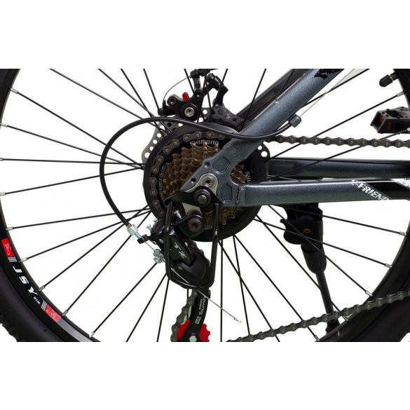 Trink B212-B 26" MTB bicykel s kotúčovou brzdou teleskopická čierno modry