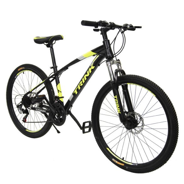 Trink B213-Y 27,5" MTB bicykel s kotúčovou brzdou teleskopická čierno žltá