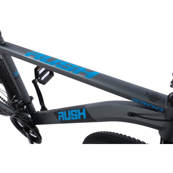 Rush B326-Blue 26" MTB bicykel Shimano 21 rýchlostná prevodovka s kotúčovou brzdou teleskopická