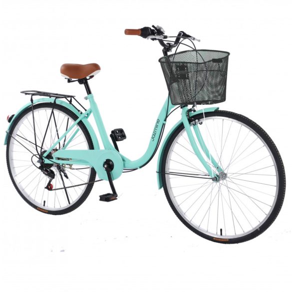Dalma Dámsky mestský bicykel s Shimano prevodovkou 26" zelený