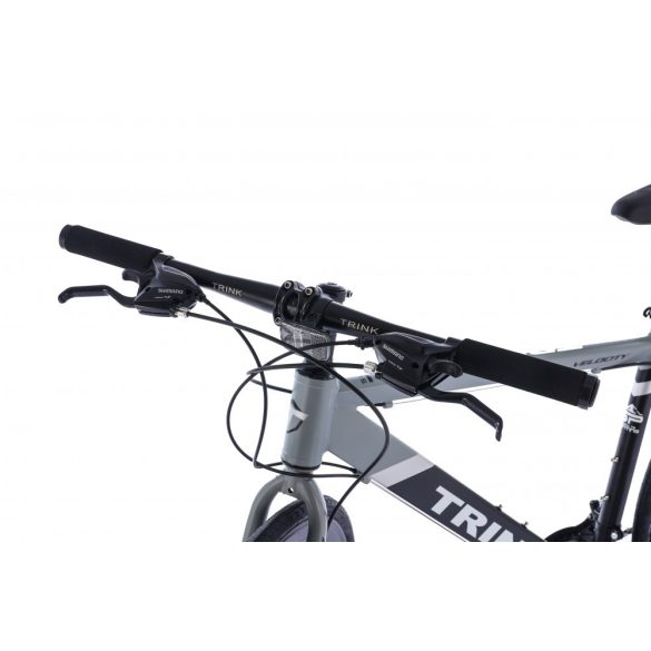 Cestný hliníkový bicykel Trink Velocity B700-Grey s kotúčovými brzdami Shimano prevodovka