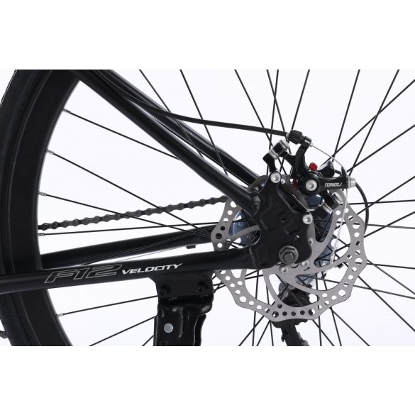 CESTNÝ HLINÍKOVÝ BICYKEL TRINK VELOCITY B700-BLUE S KOTÚČOVÝMI BRZDAMI SHIMANO červený