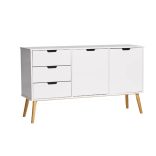 Komoda 75x35x100cm biela BC-07