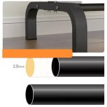 Vešiak s policou na topánky 154 x 43 x 125 cm BeComfort CR006-125