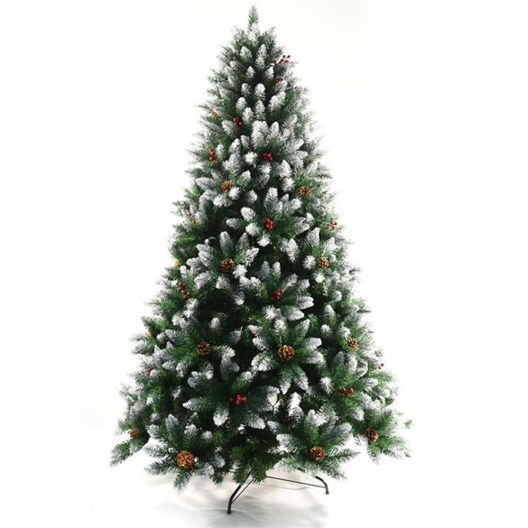Natura DF-210 Vianočný stromček zelená umelá borovica s kovovou základňou 210 cm