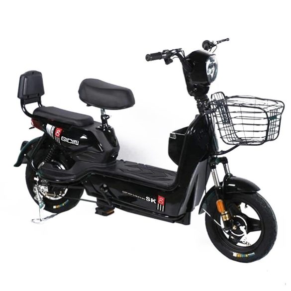 Magnet EB04 20Ah elektrický skúter s pedálmi,  čierny