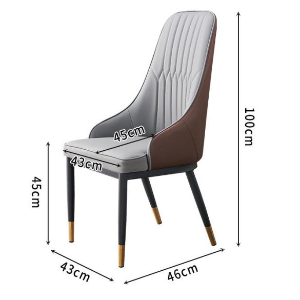 Jedálenská stolička škandinávska béžová BC ET02-3