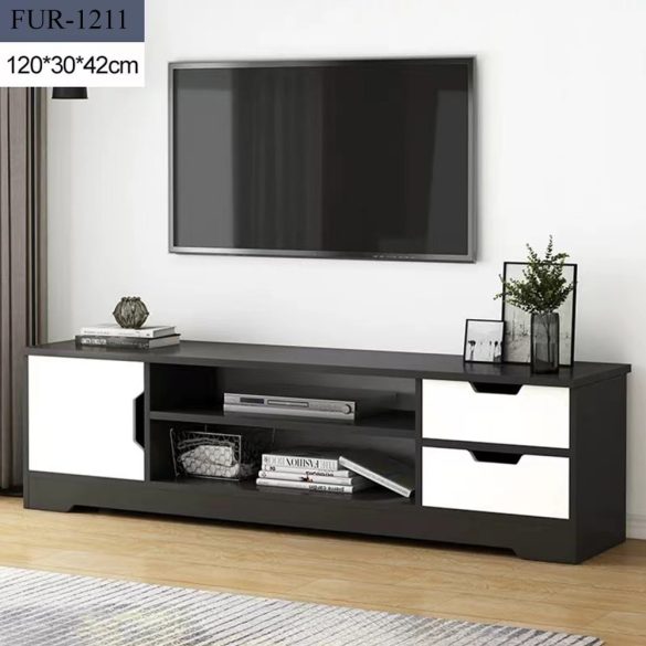 FUR-1211 Multifunkčný mediálny stojan na televízor 120x30x42 cm