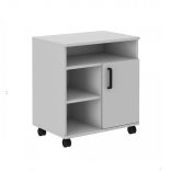 Kancelársky kontajner s kolieskami 67x42x60cm biely FUR-1707