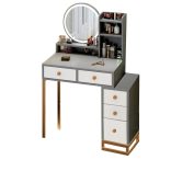 Toaletný stolík šedý BeComfort FUR-2503-G