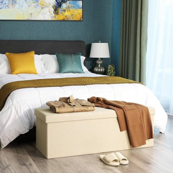 BeComfort FUR1624-2 Úložná lavica s pohodlným sedadlom 110x38x38 cm