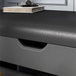 Skrinka na topánky 60 x 30 x 51 cm BC FUR1666-1