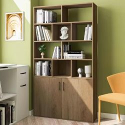 Regál na knihy 178x30x97cm hnedá FUR1670-3