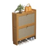 Bambusová skrinka na topánky 68x17x87cm BC FUR1676-2