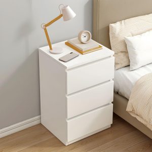 Nočná skrinka s 3 zásuvkami 40x30x59 cm FUR1805-1