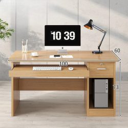 Písací stôl 100x60x73cm dub FUR1826-2