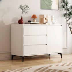 Komoda BeComfort 100x40x75 cm biela FUR1913-1