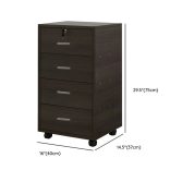 Uzamykateľná zásuvková skrinka na kolieskach 75x37x40 cm FUR1917-1