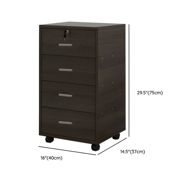 Uzamykateľná zásuvková skrinka na kolieskach 75x37x40 cm FUR1917-1