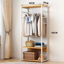 Vešiakový stojan s botníkom 60x30x140cm FUR1935-1