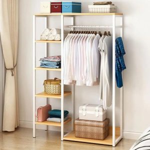 Vešiakový stojan s botníkom 90x30x140cm FUR1935-2