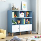 BeComfort detský nábytok modrý 100x24x107cm GB01-7