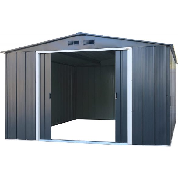 GH1012 ForGarden Záhradný kovový domček  389 x 310 x 202 cm, 12 m²