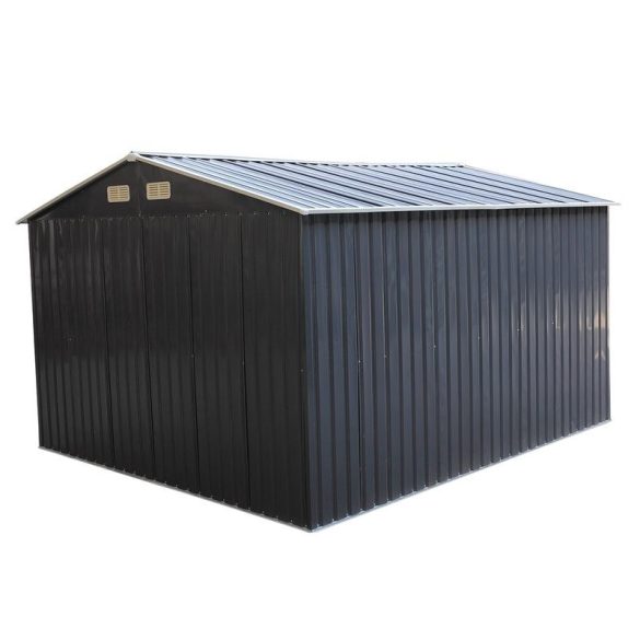 GH812 ForGarden Záhradný kovový domček 257 x 376 x 188 cm, 9,7 m²