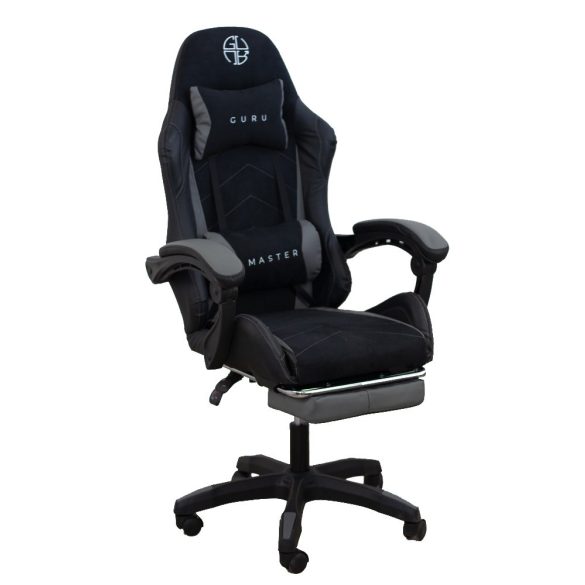 Ergonomické herné kreslo s opierkou na nohy Guru Master GM1-G-L 