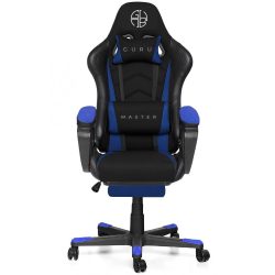   Ergonomické herné kreslo s opierkou na nohy Guru Master GM2-B-L