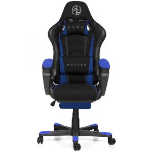 Ergonomické herné kreslo s opierkou na nohy Guru Master GM2-B-L
