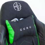 Ergonomické herné kreslo s opierkou na nohy Guru Master GM2-GN-L
