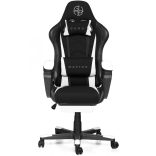 Ergonomické herné kreslo s opierkou na nohy Guru Master GM2-W-L 