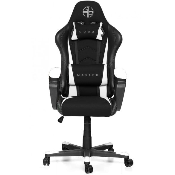 OTOČNÉ ERGONOMICKÉ HERNÉ KRESLO GURU MASTER GM2-W 
