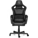 ERGONOMICKÉ HERNÉ KRESLO S OPIERKOU NA NOHY Guru Supreme GS1-W-L 