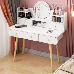   Toaletný stolík kozmetický stolík 100 x 40 x 123 cm BC HT-1500