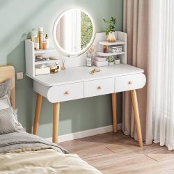   Toaletný stolík kozmetický stolík 100 x 40 x 120 cm BeComfort HT04-3