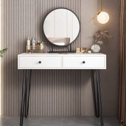   Toaletný stolík kozmetický stolík 75 x 40 x 80 cm BeComfort HT08-2 