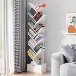 BeComfort KH01-3 Polička na knihy 34x20x138 cm