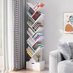 BeComfort KH01-3 Polička na knihy 34x20x138 cm