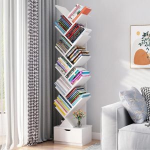 BeComfort KH01-3 Polička na knihy 34x20x138 cm