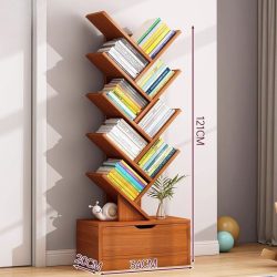 BeComfort KH03-2 Polička na knihy 34x20x120 cm