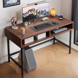 Písací stôl BK LE-120 120 x 60 x 75 cm hnedá