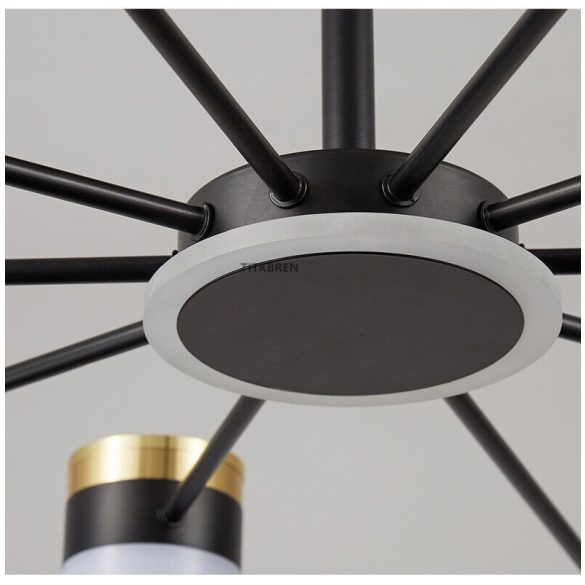 LMP8 stropné svietidlo LED svietidlo 68W čierne 128x50 cm