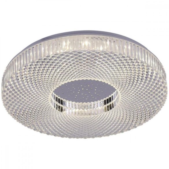 LMP9 stropné krištáľové luxusné LED svietidlo 36W čierne 40cm