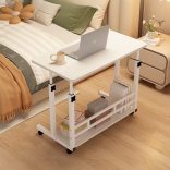 BeComfort LS04-1 stojan na notebook 60x37x(60-90) cm biely