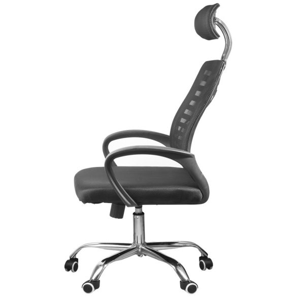 Kancelárska stolička ergonomická otočná stolička s hojdacím mechanizmom opierka hlavy lakťová opierka OC01